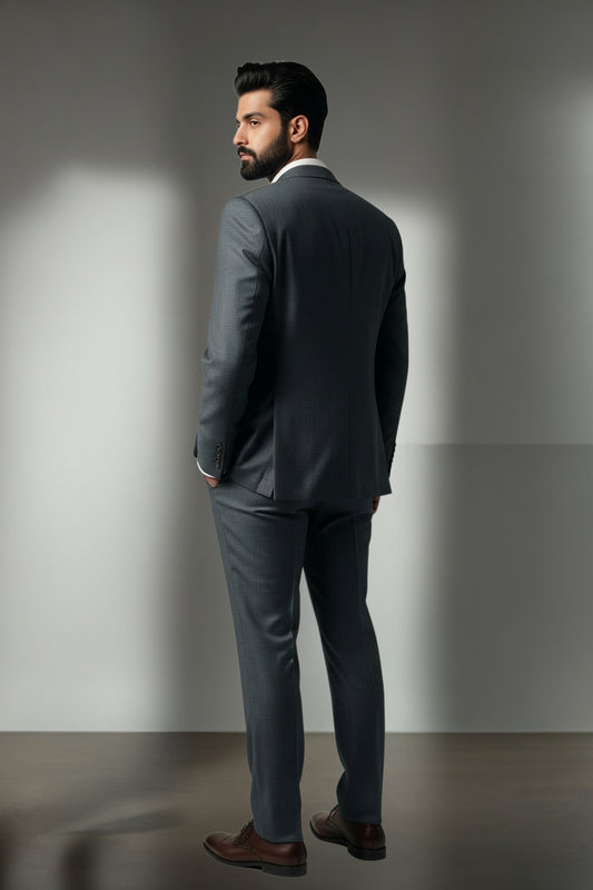 Charcoal Classic 3-Piece Suit