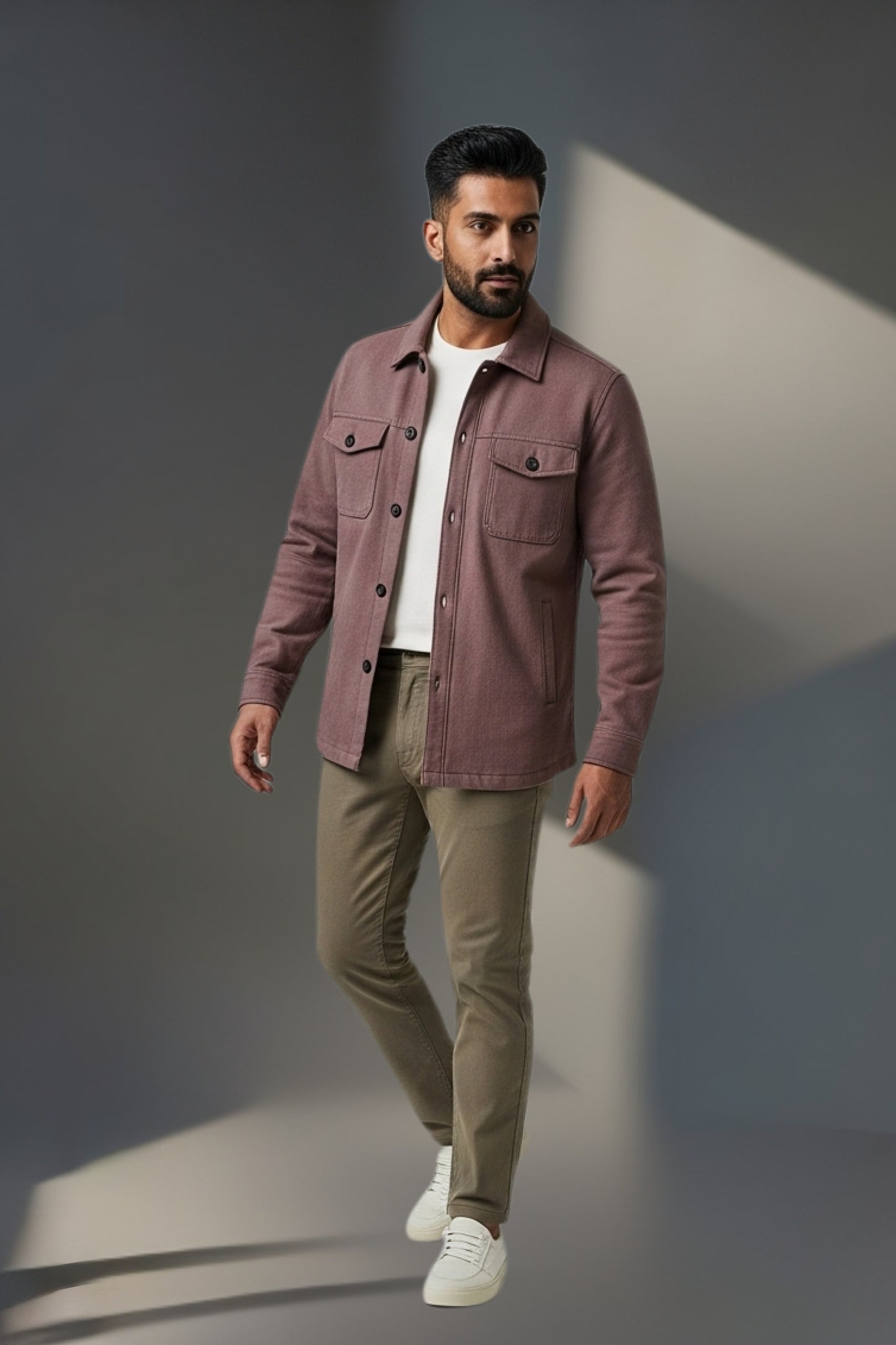 Dust Mauve Shacket