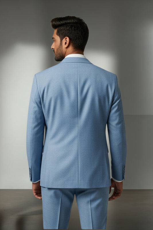 Ice Blue 3-Piece Suit