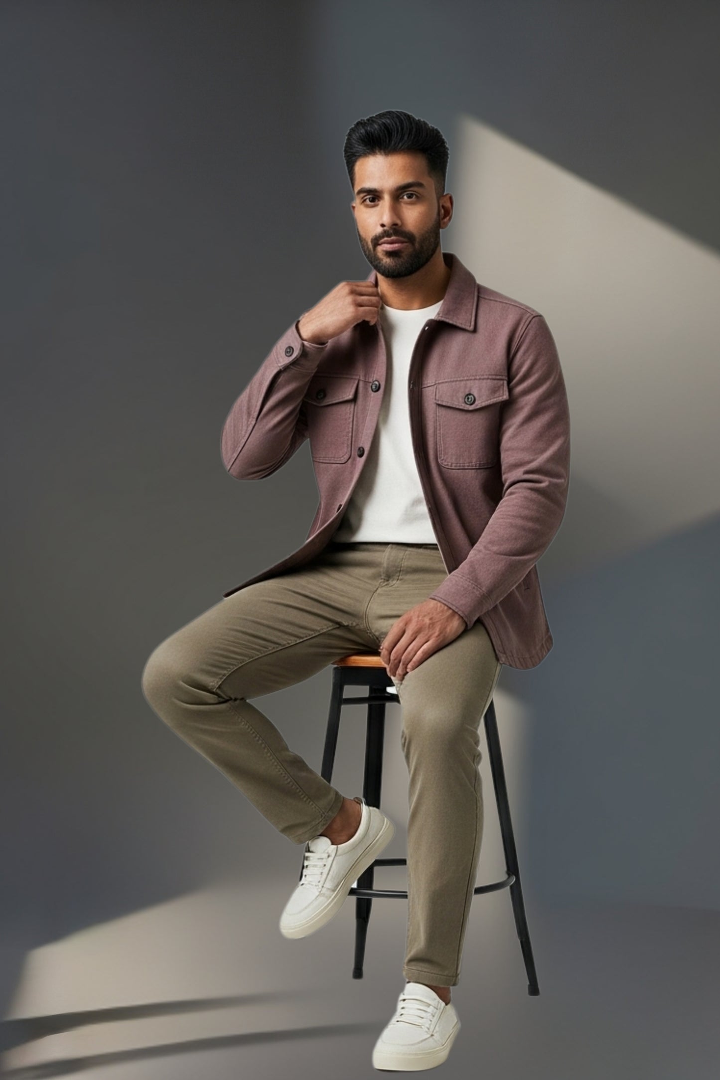 Dust Mauve Shacket