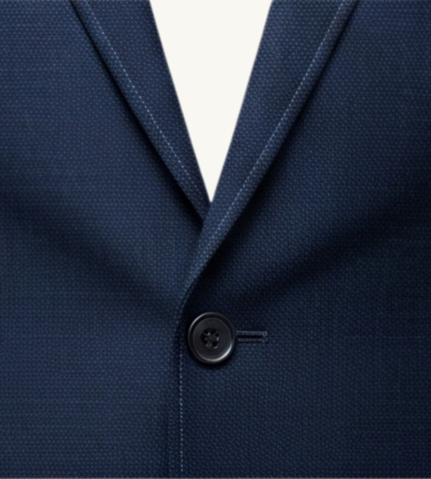 Navy Textured Blazer