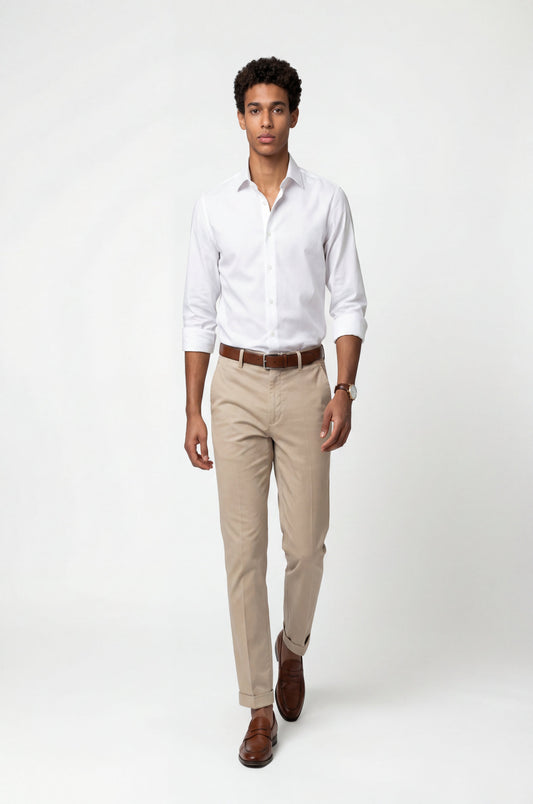 Blutailor Beige Chinos