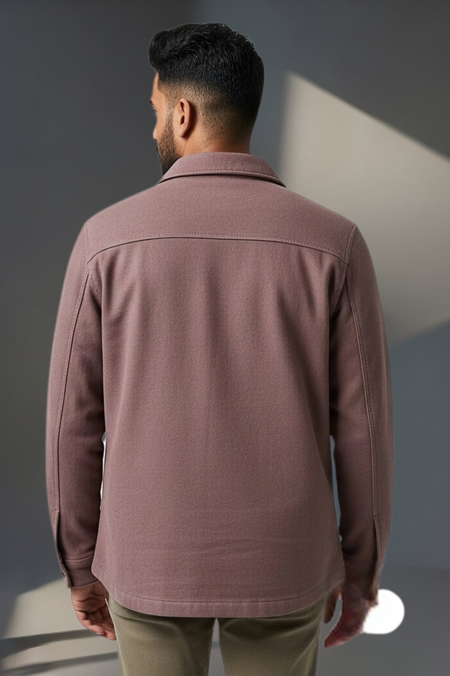 Dust Mauve Shacket