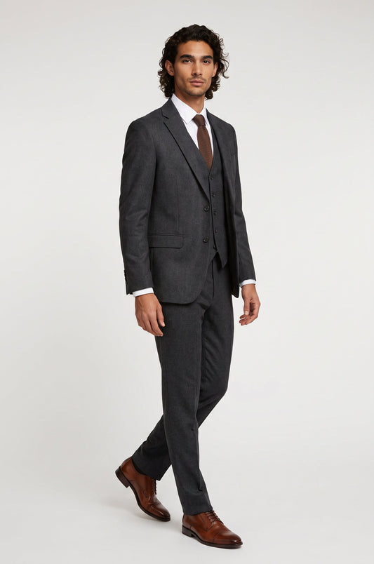 Blutailor Kensington Charcoal 3 piece Suit