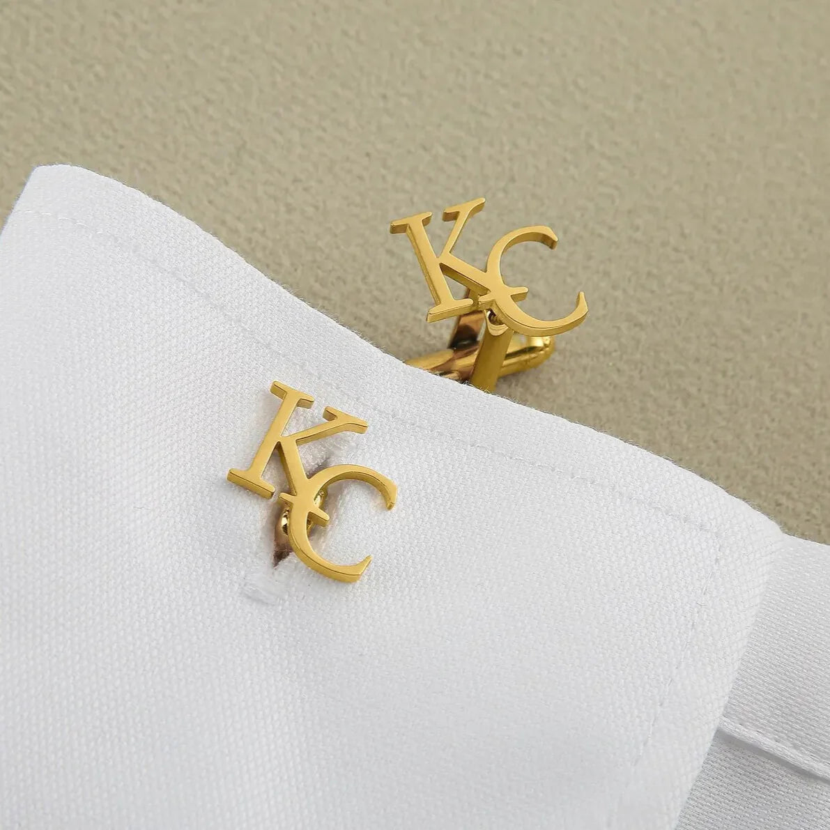 Customized Initials Cufflinks