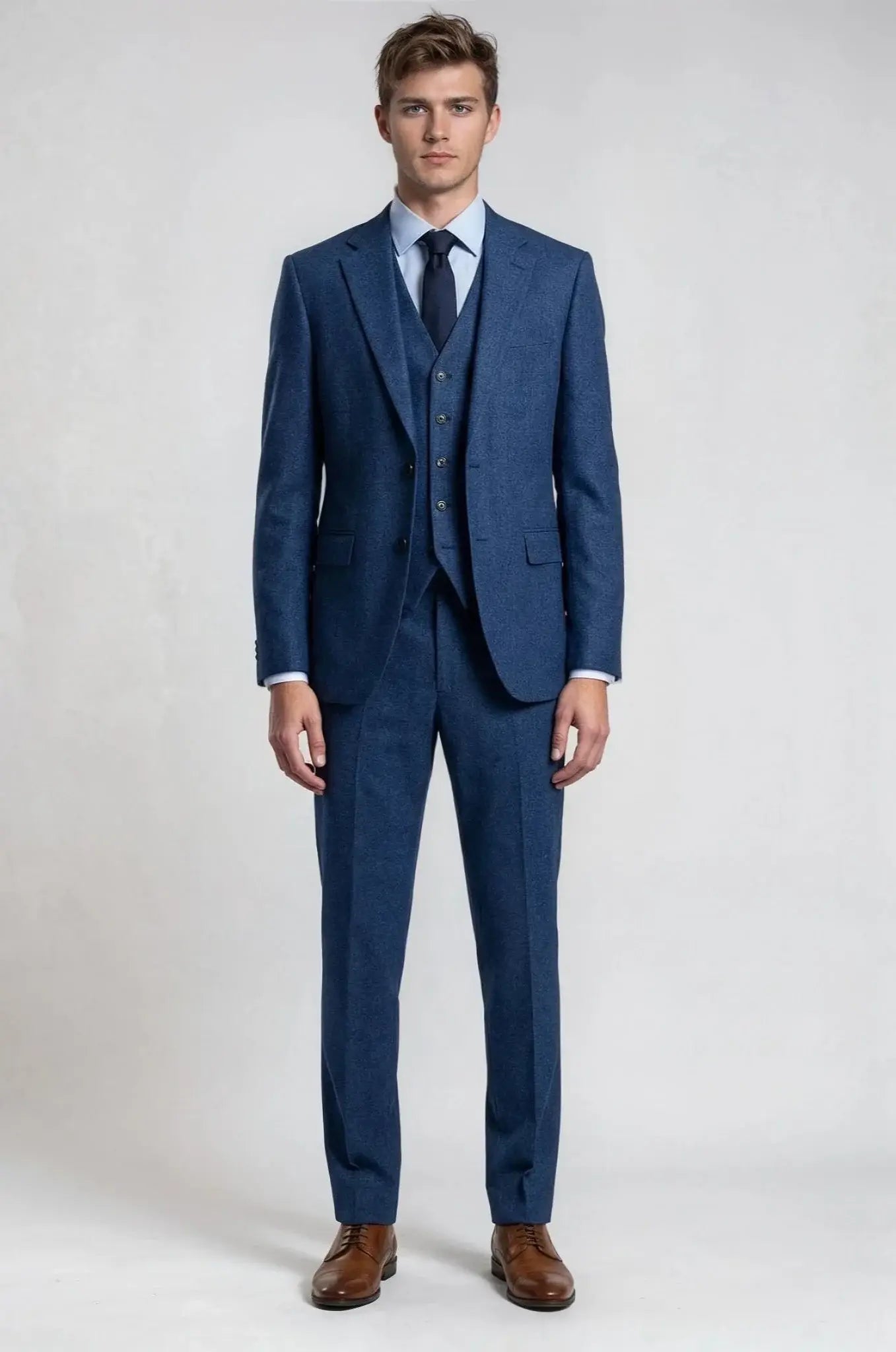 Textured suit for men