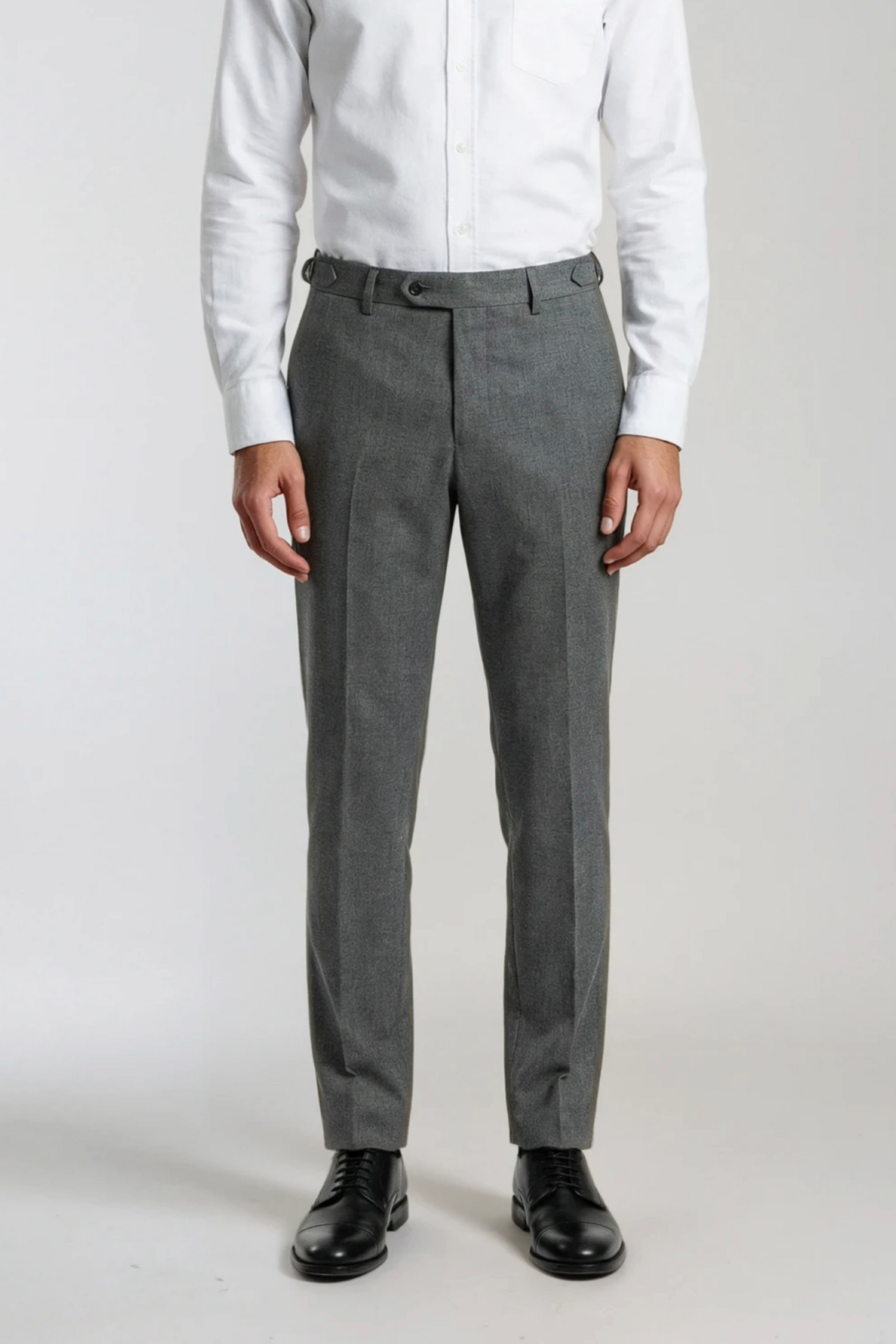 brown trouser with the white background