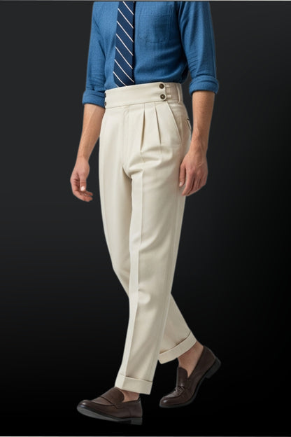 Ivory Gurkha Pants