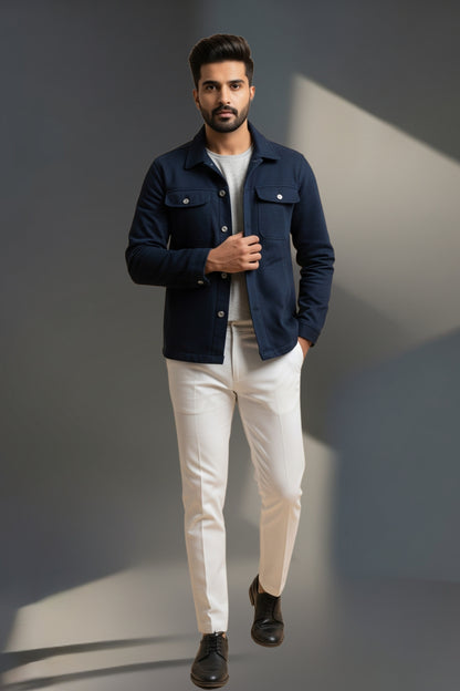Midnight Navy Shacket