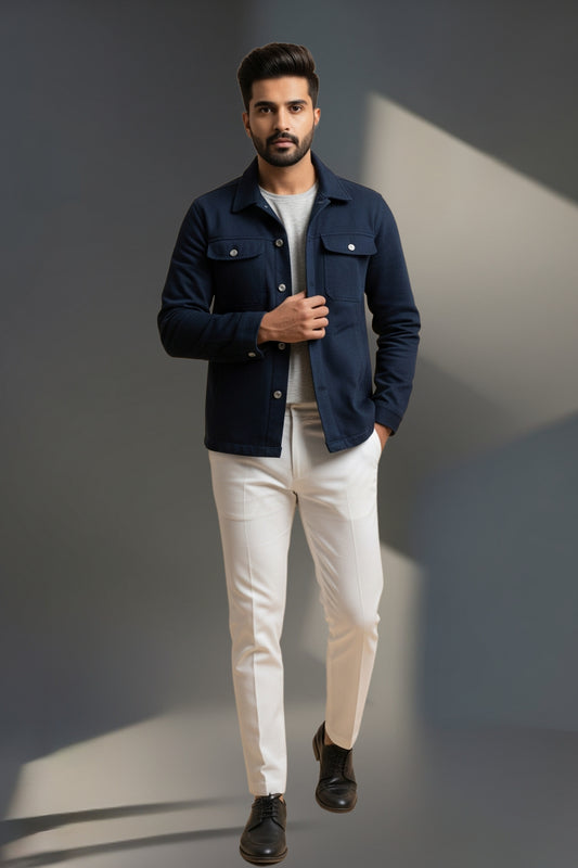 Midnight Navy Shacket