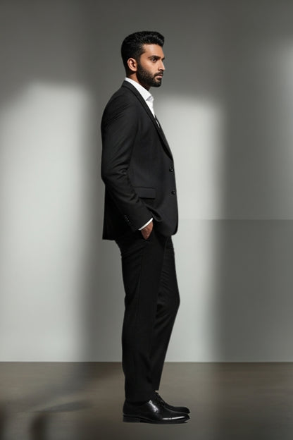 The Black Essential 3-Piece Suit