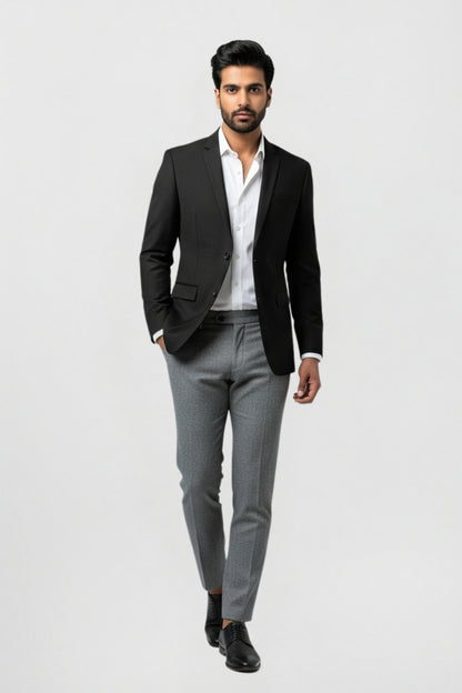 Classic Black Suit Blazer