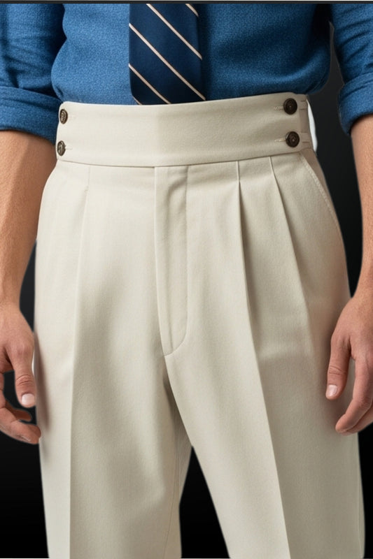 Ivory Gurkha Pants