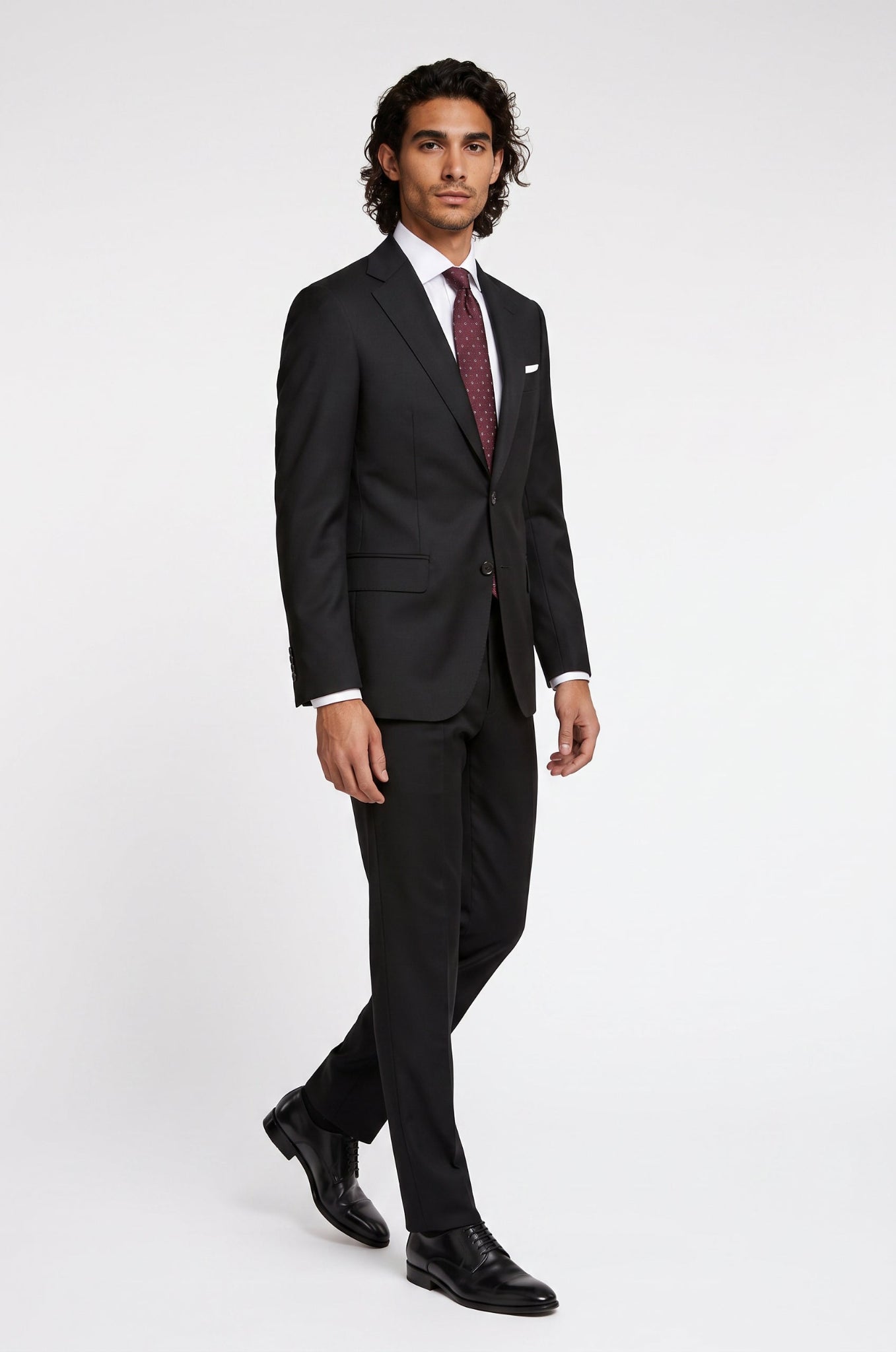 Blutailor Mayfair Midnight Black 2 piece Suit