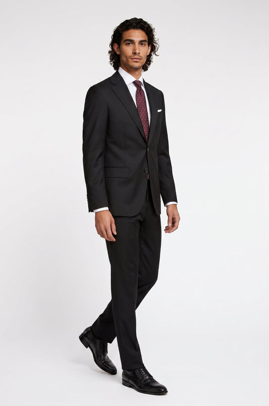Blutailor Mayfair Midnight Black 2 piece Suit