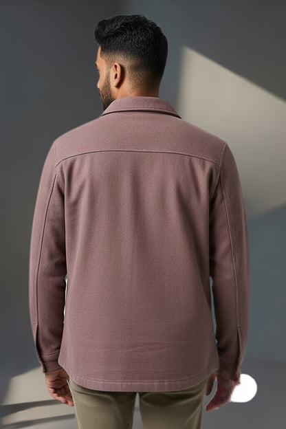 Dust Mauve Shacket