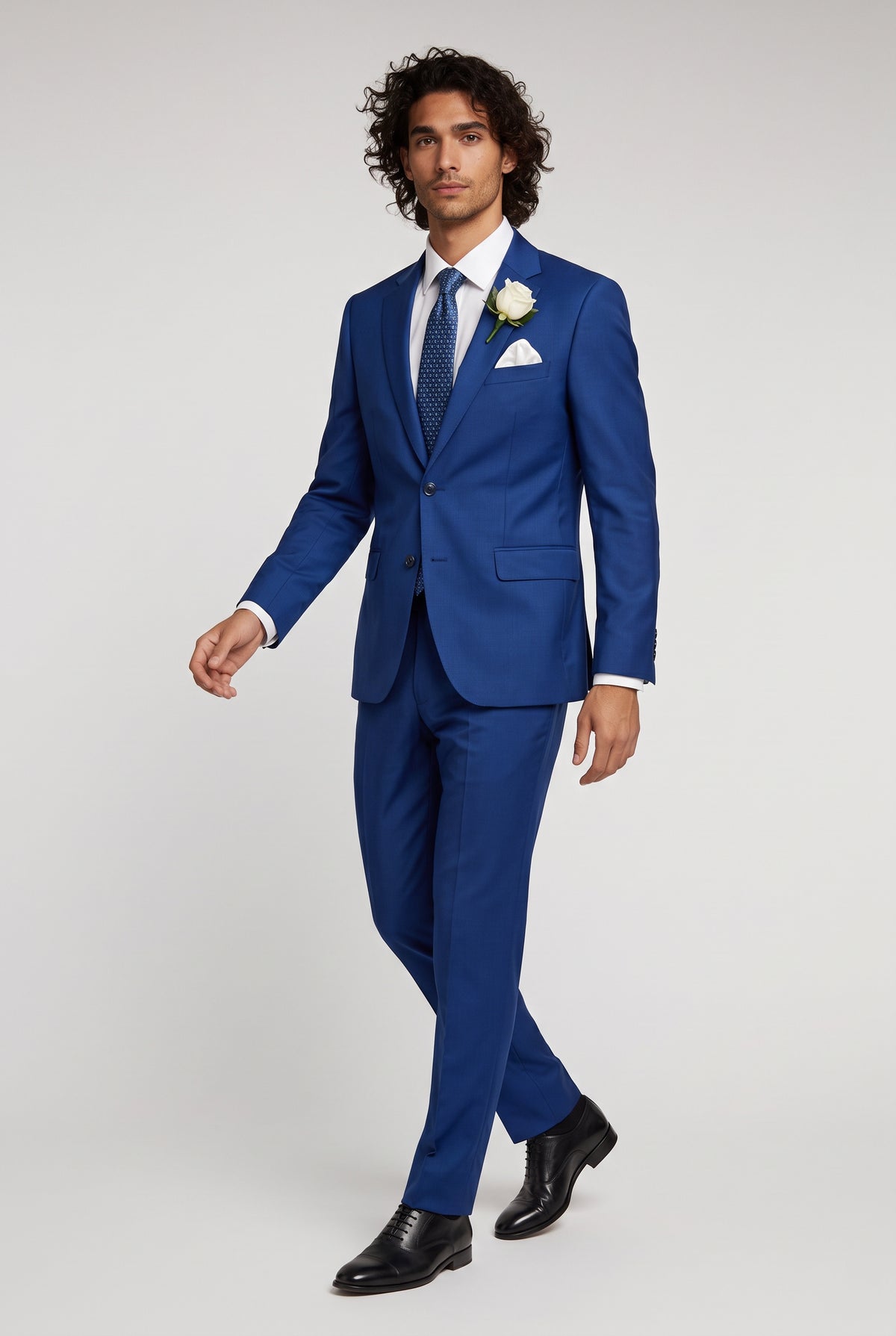 BLUTAILOR - Royal Blue 2 Piece Suit for Men | Custom Wedding Groom Suit