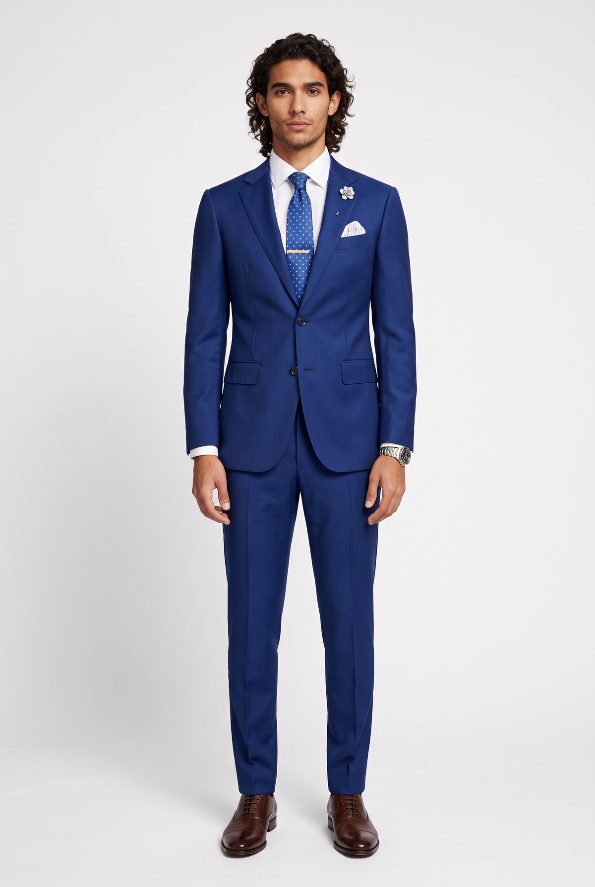 BLUTAILOR - Royal Blue 2 Piece Suit for Men | Custom Wedding Groom Suit