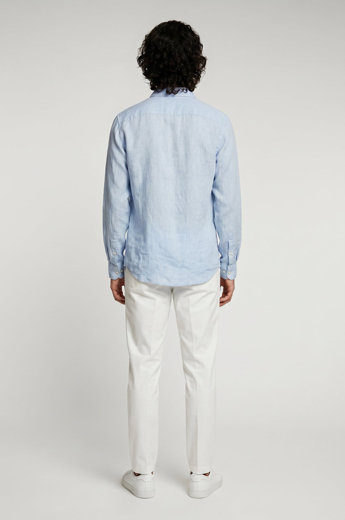 Blutailor Light Blue Linen Shirt