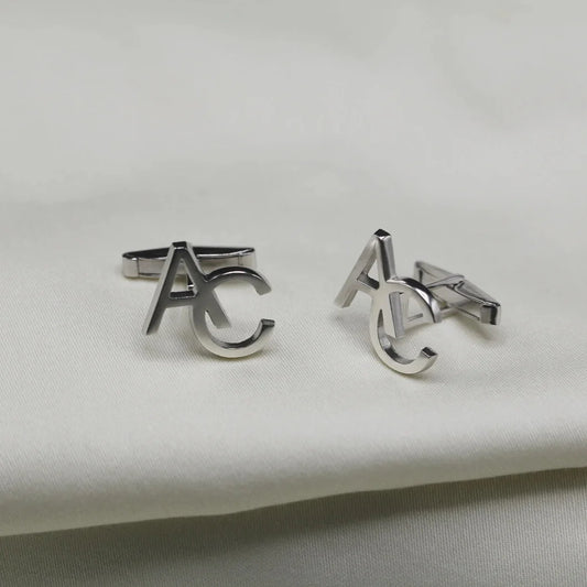 Customized Initials Cufflinks