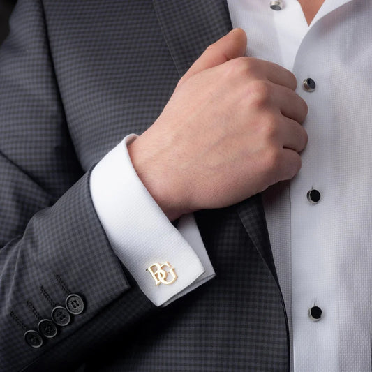 Customized Initials Cufflinks