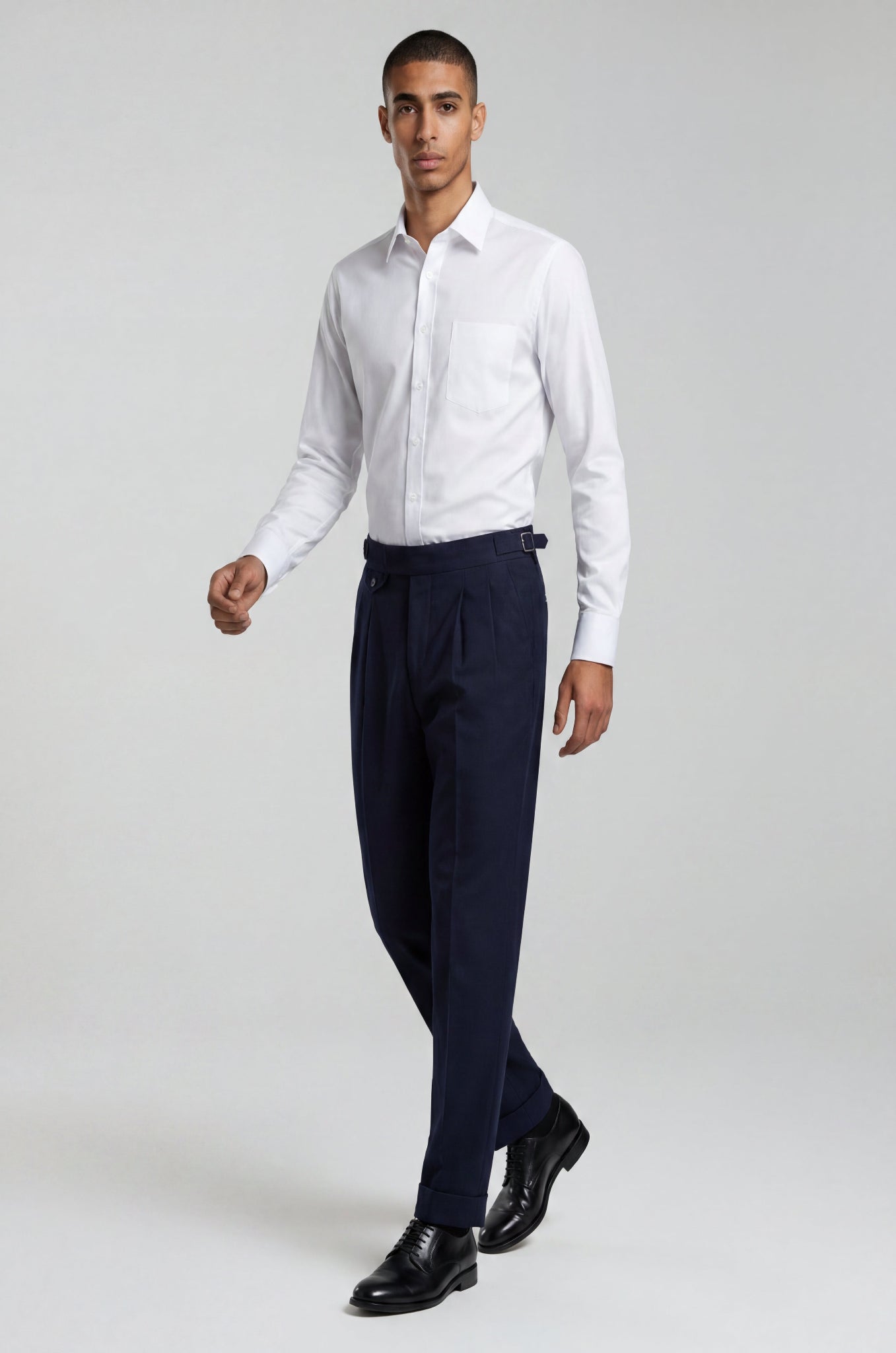 Blutailor Midnight Blue Gurkha Pant