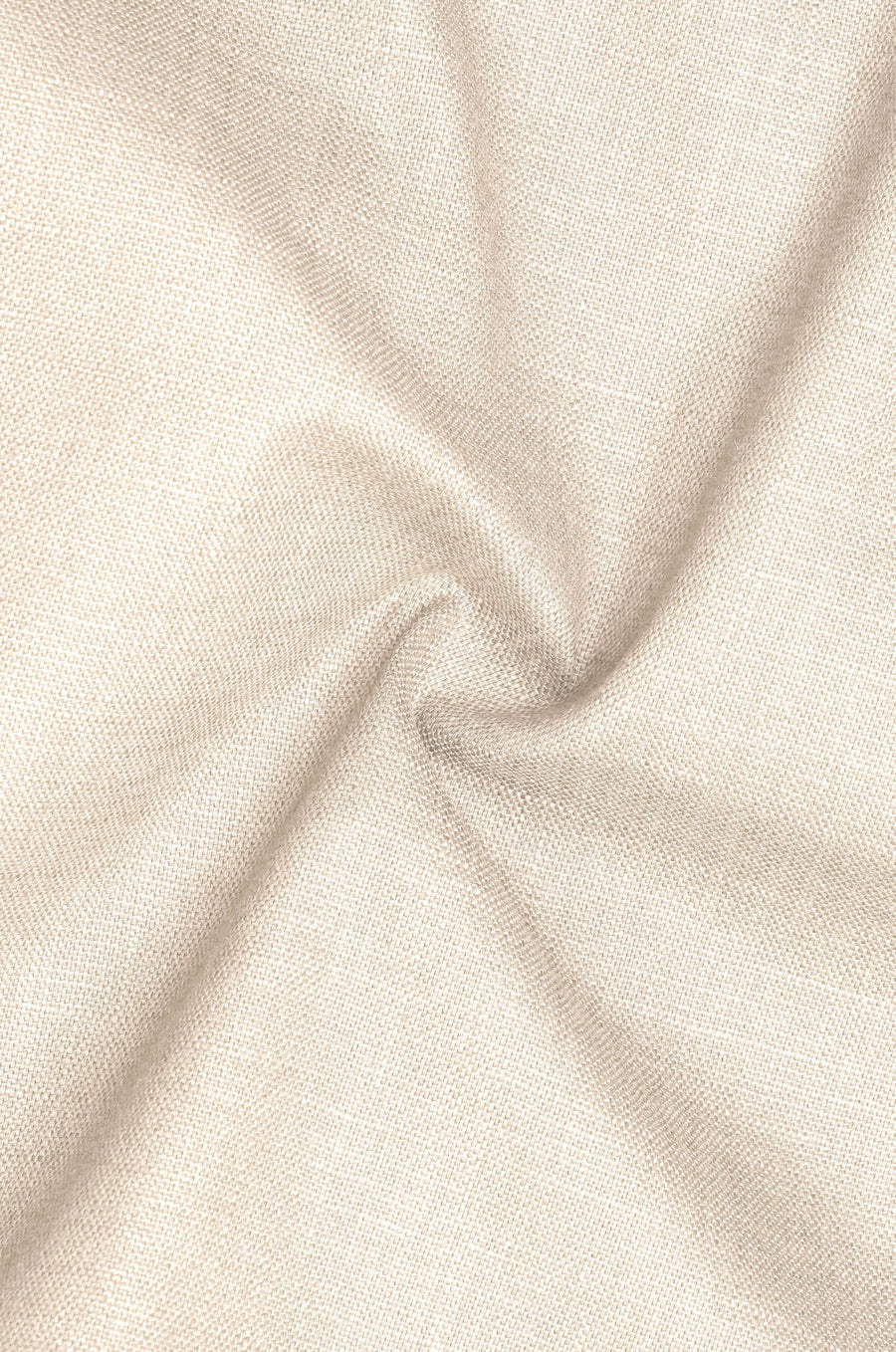 Close-up of beige fabric with folds