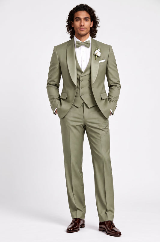 pistachio 3 piece tux by blutailor