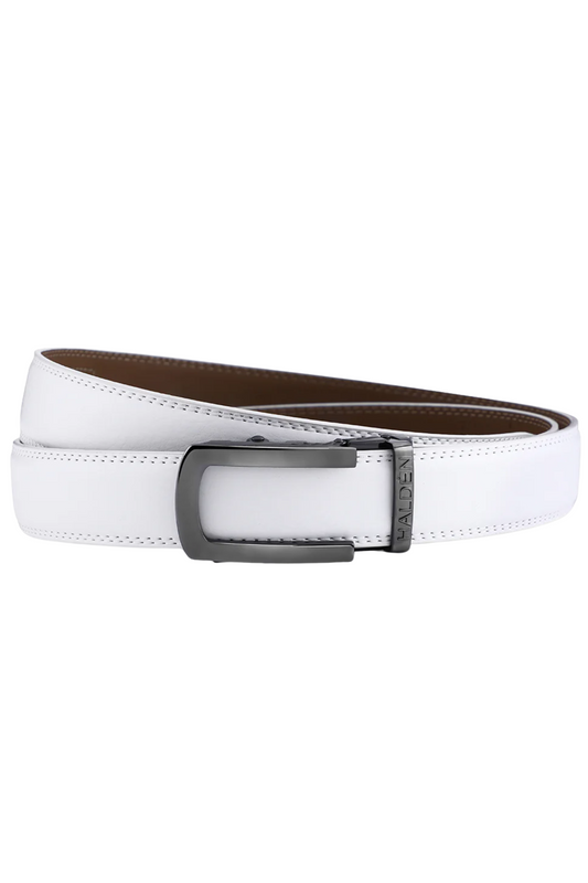 Falcon white with classic buckle.