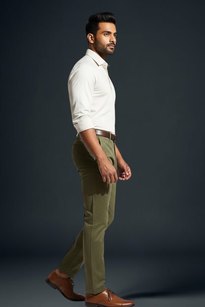 Olive Green Chinos
