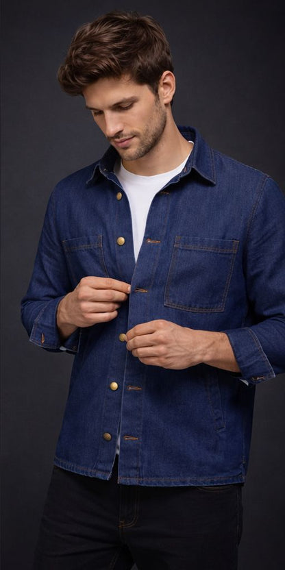 The Blutailor Nomad Denim Overshirt