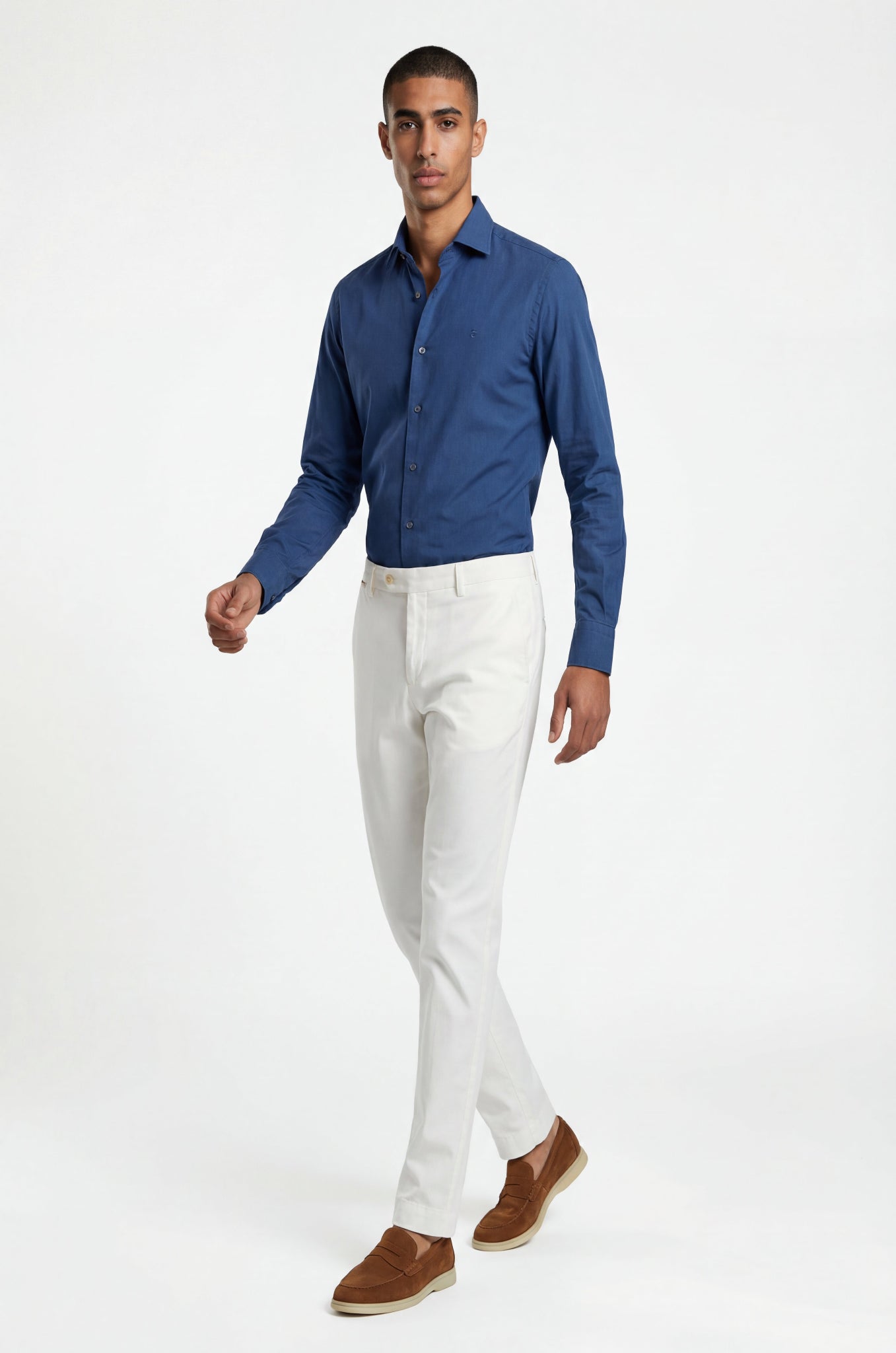 Blutailor White Gurkha pants