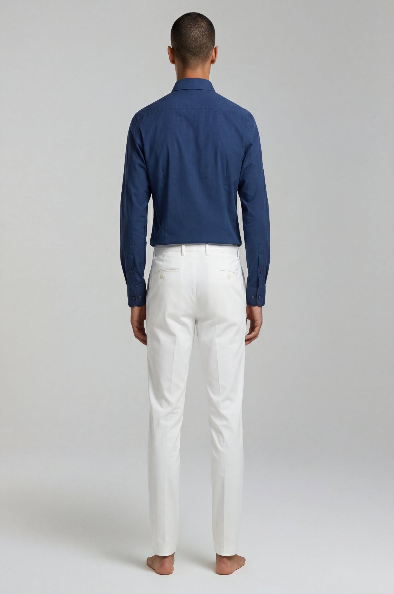 Blutailor White Gurkha pants