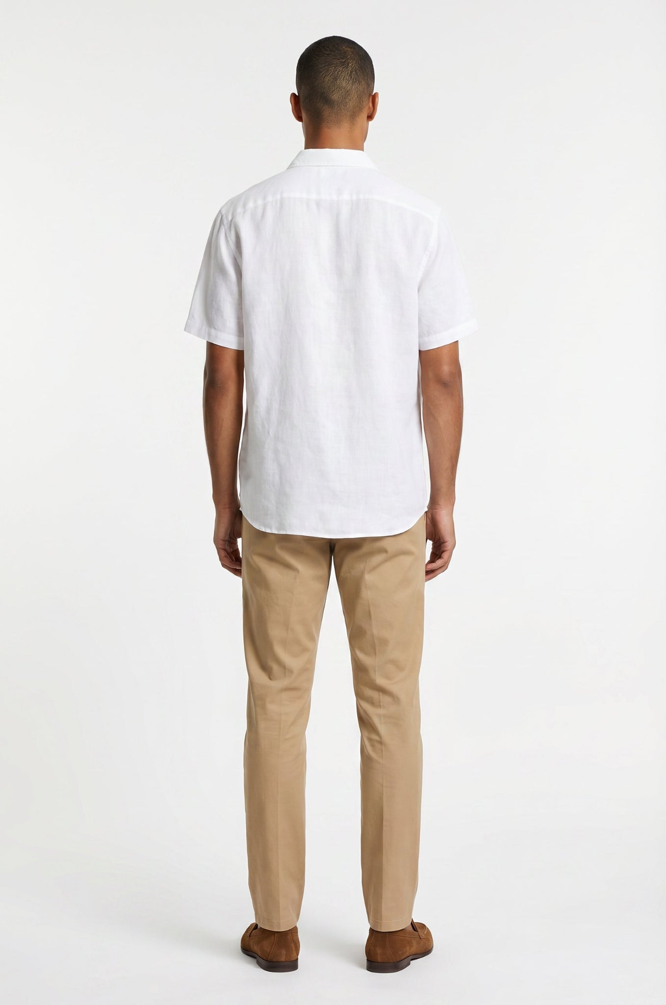 Blutailor White Linen Shirt