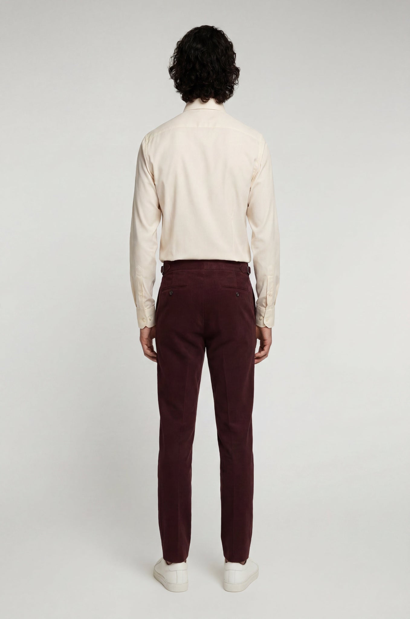 Blutailor Wine Gurkha Pant