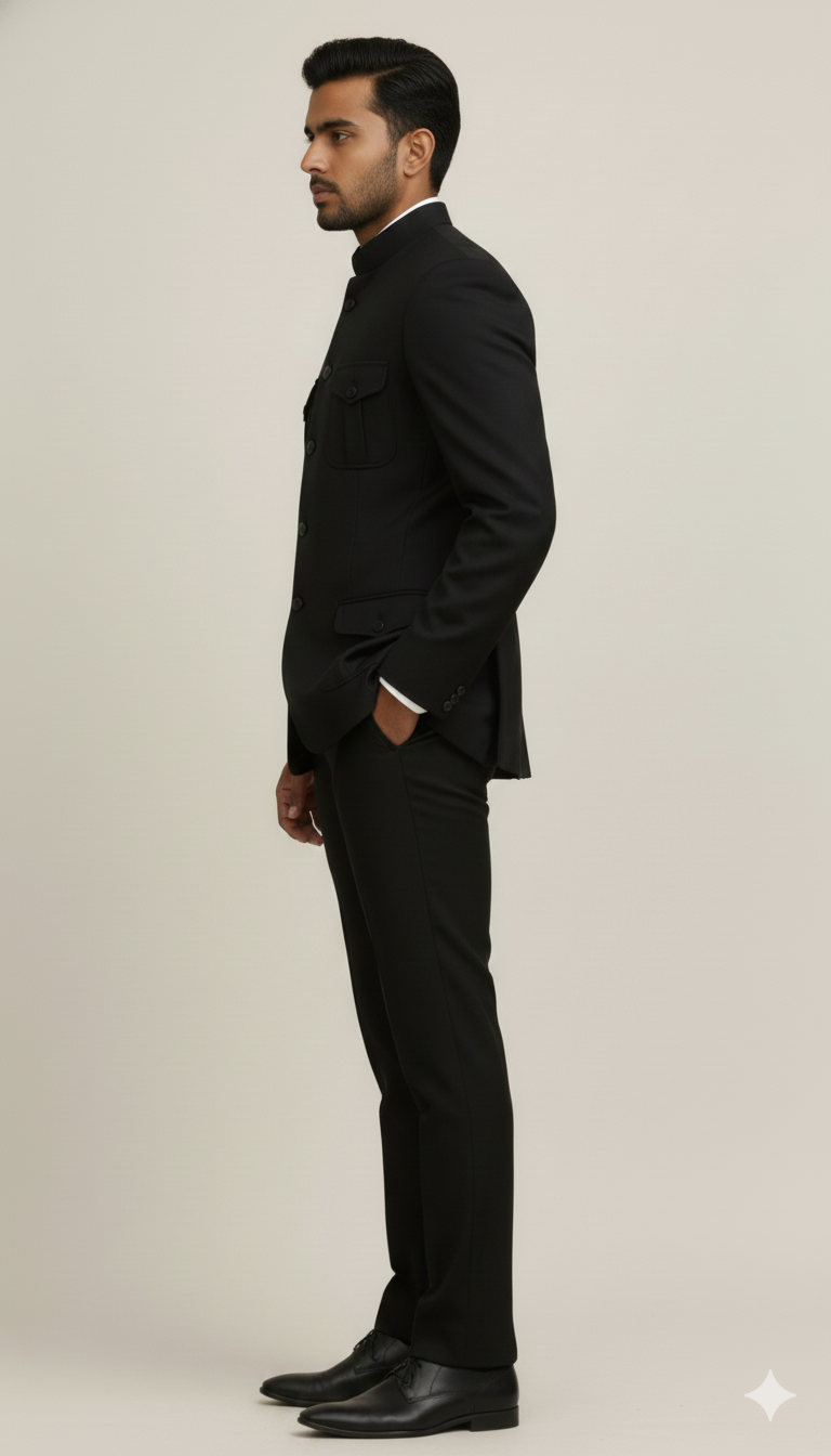 The Blutailor Monochrome Fit Shacket