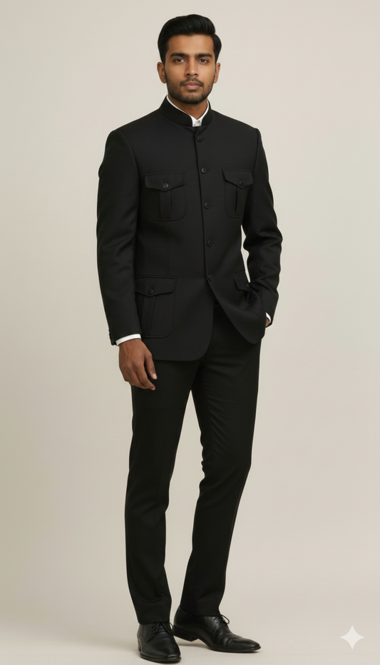 The Blutailor Monochrome Fit Shacket