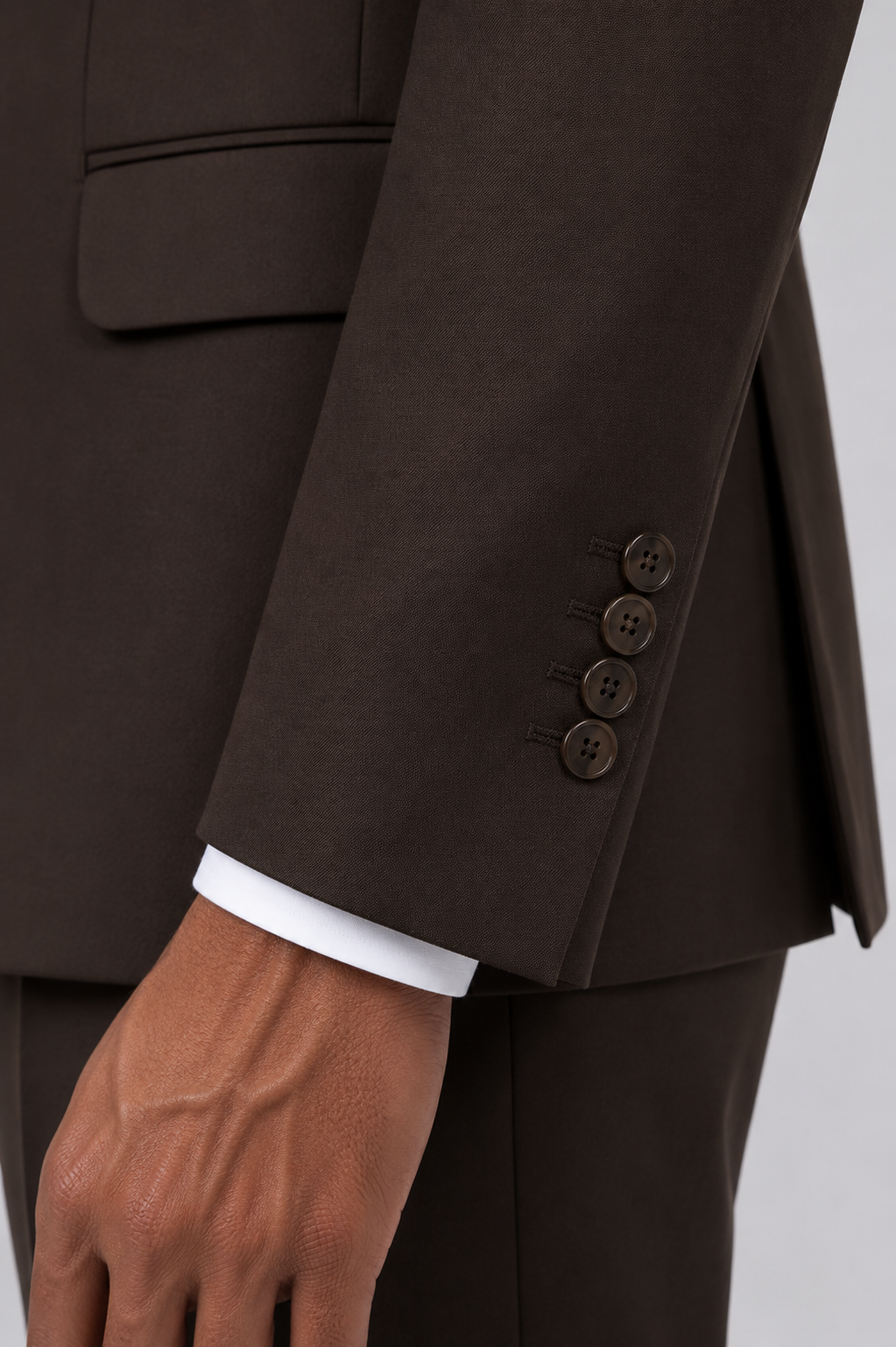 Blutailor Signature Windsor Brown 3 piece Full canvas suit