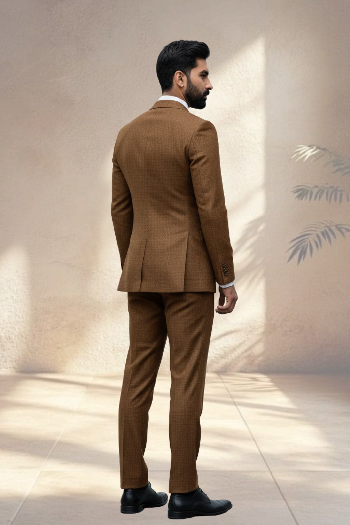2 Piece Brown Suit