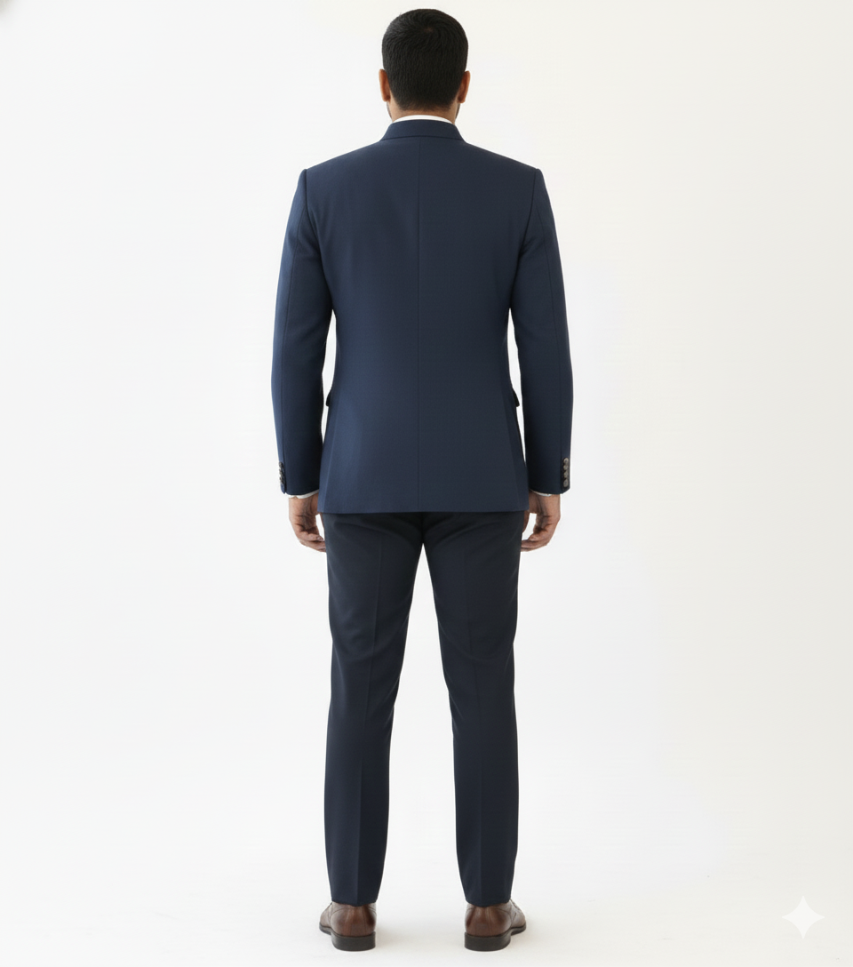 The Blutailor Admiral Shacket in Deep Teal