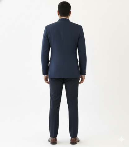 The Blutailor Admiral Shacket in Deep Teal